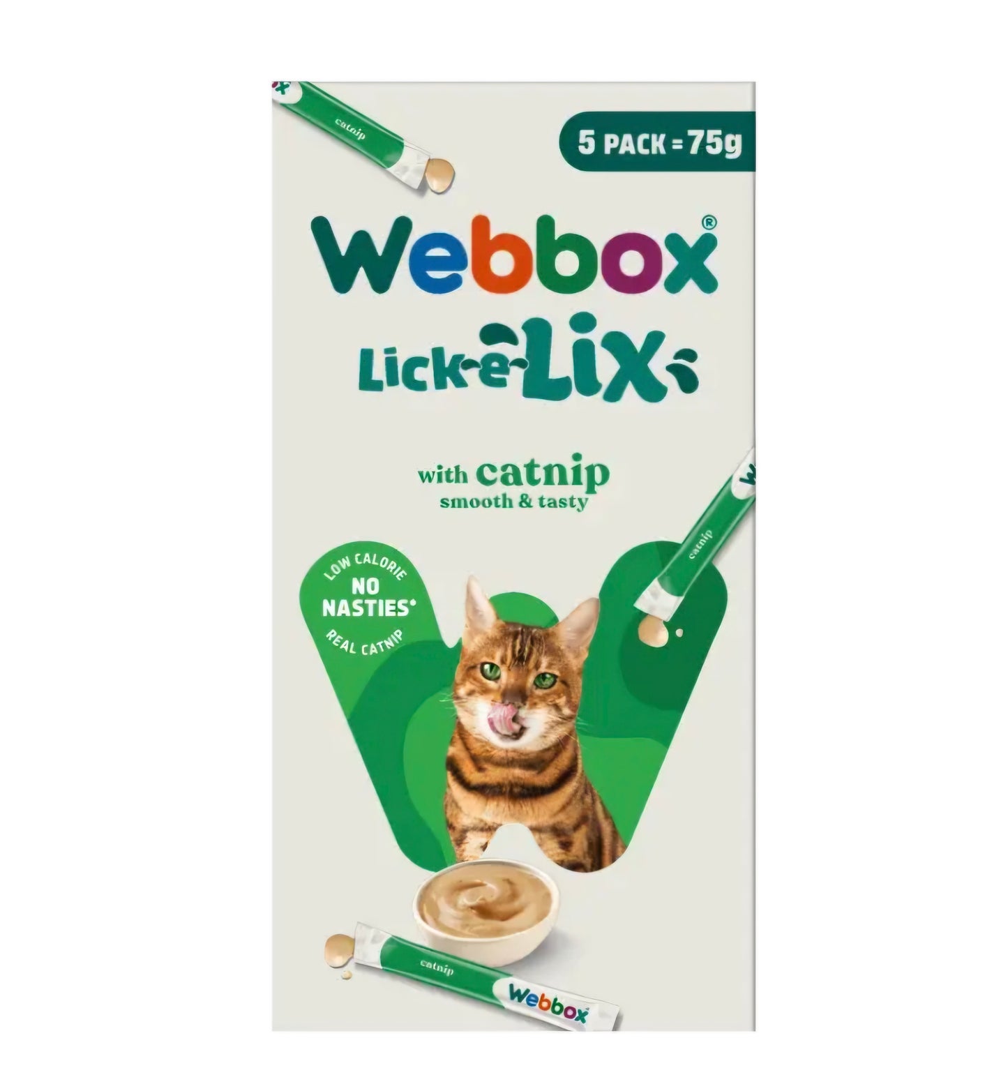 Lick-e-licks catnip 75g