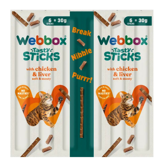 Tasty sticks chicken & liver 30g