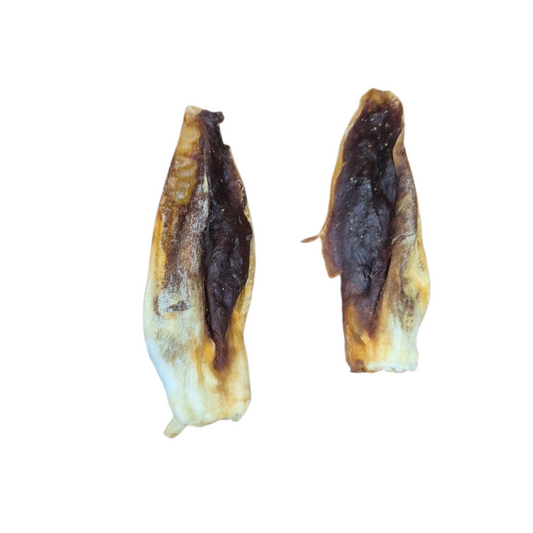 Rabbit ear with venison