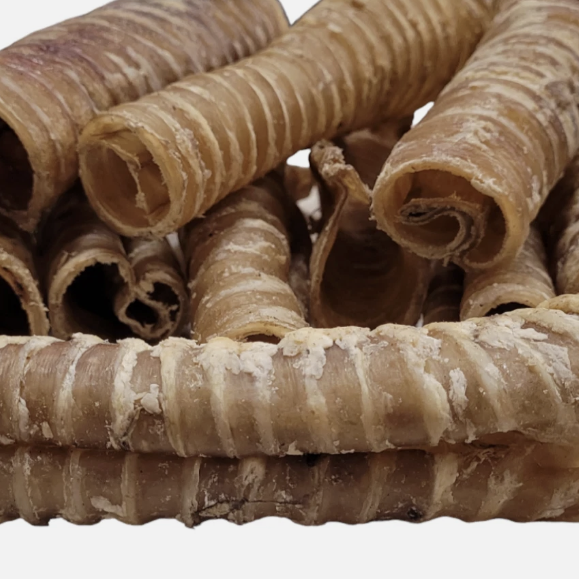 Beef Trachea Natural Dog Treat Chew Enrichment