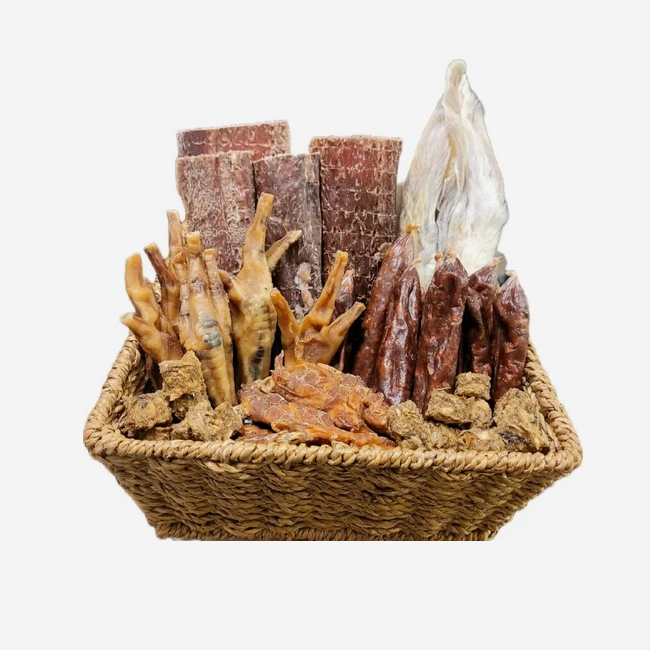 Natural Dog Treats Box Includes 51 Treats
