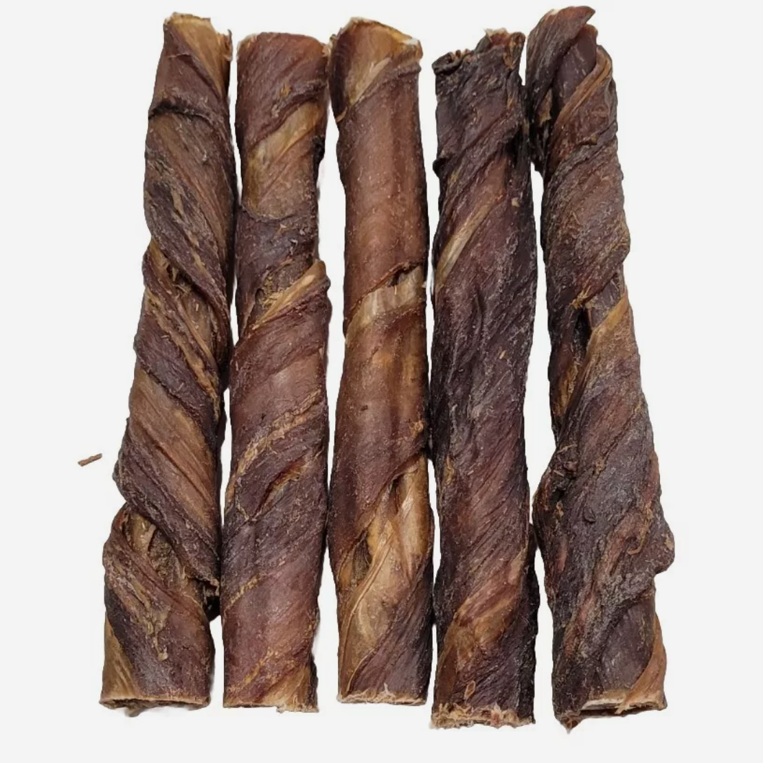 Pizzle Stick (15cm) Wrapped In Biltong Natural Dog Chew Treat Bully Stick