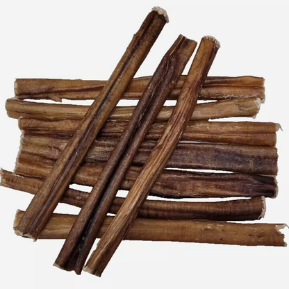 Pizzle Stick Thin 6'' (15cm) Bully Stick Chew Natural Dog Treat