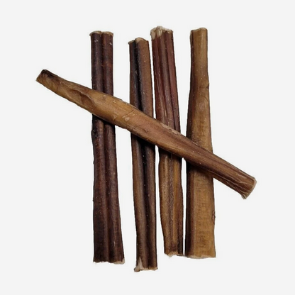 Pizzle Stick Thin 6'' (15cm) Bully Stick Chew Natural Dog Treat