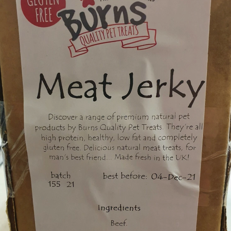 1kg Beef Meat Jerky For Dogs