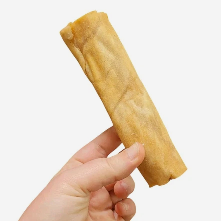 Lamb Skin Roll (15cm) Natural Dog Treat Chew
