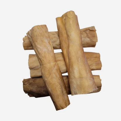 Lamb Skin Roll (15cm) Natural Dog Treat Chew