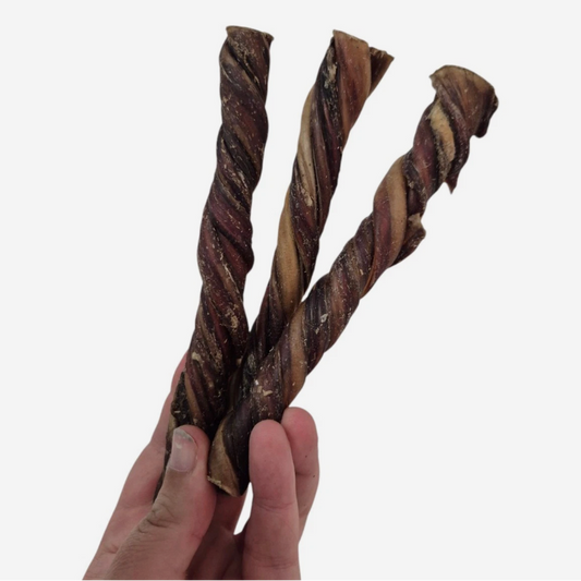 Twisted Pizzle Stick 100% Natural Dog Treat Chew