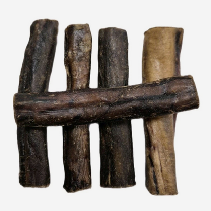 Thick Pizzle Stick 12cm Chunky Bully Stick 100% Natural Dog Treat Chew