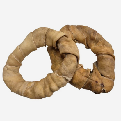 Paddywack Ring Wrapped In Lamb Skin Natural Dog Chew Treat